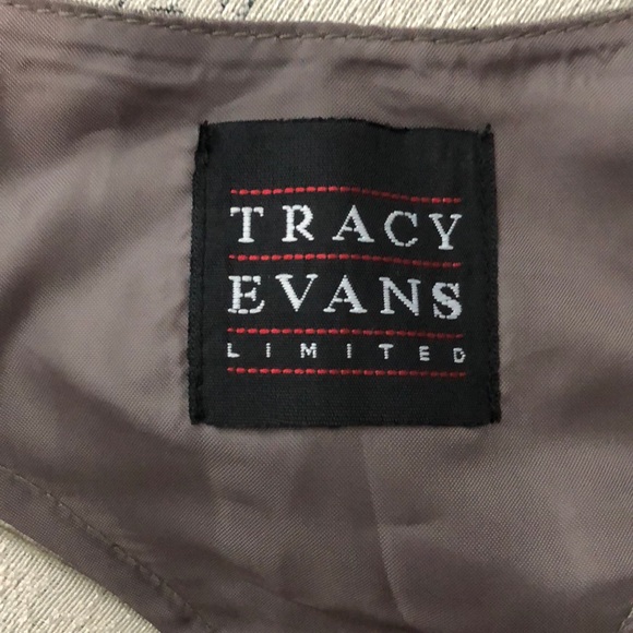 Tracy Evans gray vest size medium - Picture 2 of 7